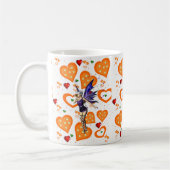 Mug Cœurs de Fée Orange (Gauche)