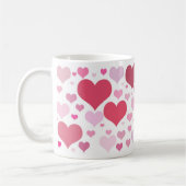 Mug Cœurs de la Saint-Valentin à gogo (Gauche)