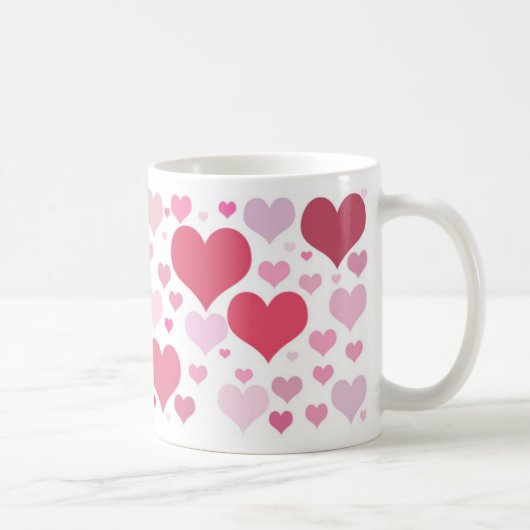 Mug Cœurs de la Saint-Valentin à gogo (Droite)