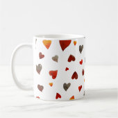 Mug Coeurs de la Saint Valentin - rétro (Gauche)