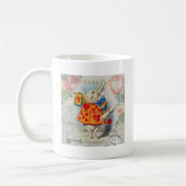 Mug Coeurs de lapin blanc Alice Classic (Gauche)