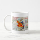 Mug Cœurs de Lapin Blanc Alice Classique (Gauche)