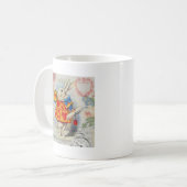 Mug Cœurs de Lapin Blanc Alice Classique (Devant gauche)