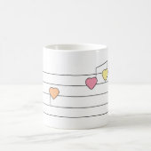 Mug Coeurs de musique (Centre)