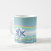 Mug Coeurs de platine du 70e anniversaire (Devant gauche)