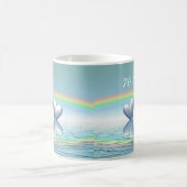 Mug Coeurs de platine du 70e anniversaire (Centre)