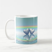 Mug Coeurs de platine du 70e anniversaire (Gauche)