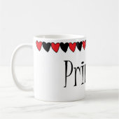 Mug Coeurs de PRINCESSE (Gauche)
