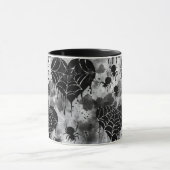 Mug Cœurs de toile d'araignée gothique Amour effrayant (Centre)