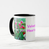 Mug Coeurs de velours (Devant gauche)
