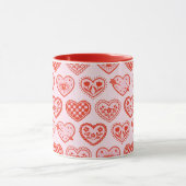 Mug Cœurs Décorés (Centre)