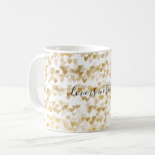 Mug Coeurs d'or (Devant gauche)
