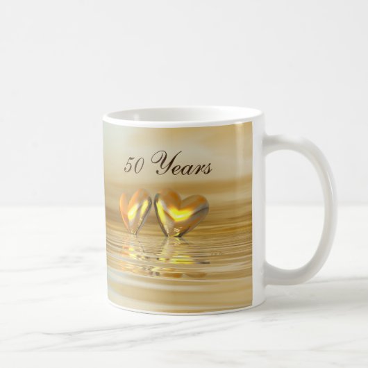 Mug Coeurs d'or (Droite)