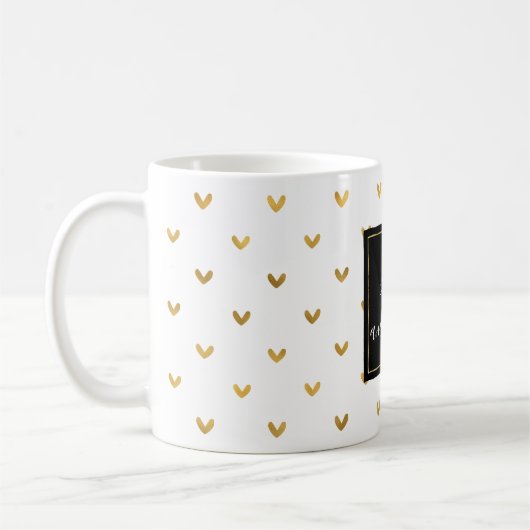 Mug Coeurs d'or (Gauche)