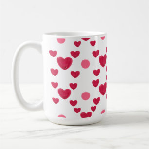 Mug Cœurs en gelée 3D personnalisés & motif mignon à p