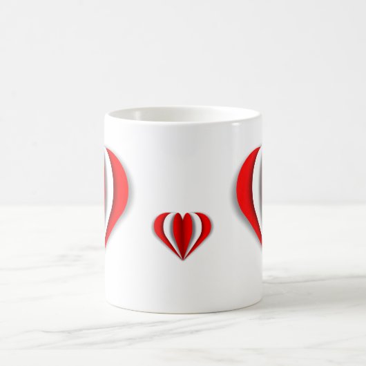 Mug Coeurs en vol (Centre)