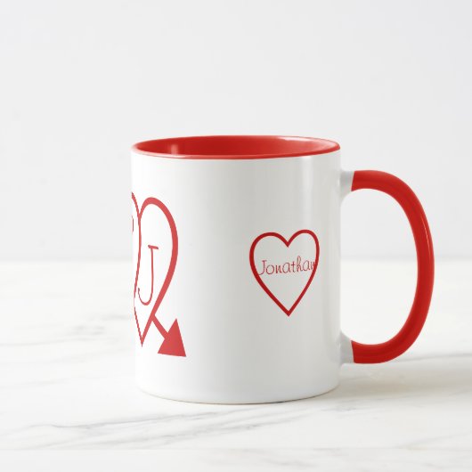 Mug - Coeurs enmêlés (Droite)