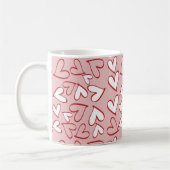 Mug Coeurs épars (Gauche)