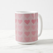 Mug Coeurs et amour (Devant droit)
