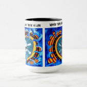 Mug Coeurs et crânes (Centre)