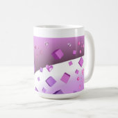 Mug Cœurs et Cubes (Devant droit)