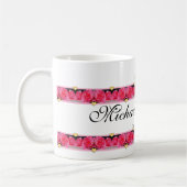 Mug Cœurs et Roses (Gauche)