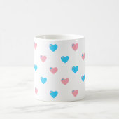 Mug Cœurs Fierté Trans (Centre)