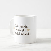 Mug Cœurs Gentils (Devant gauche)