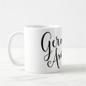 Mug Coeurs germano-américains entrelacés (Gauche)