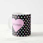 Mug Coeurs Hamsters (Devant gauche)