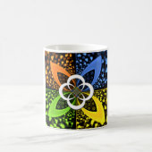 Mug Coeurs Iridescente Polka sans soudure Point Art Ab (Centre)