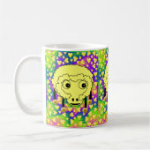 Mug Cœurs Jaunes Moutons (Gauche)