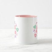 Mug Cœurs Jésus vous aime Art chrétien (Centre)