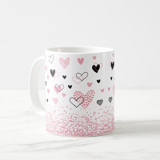 Mug Coeurs joueurs (Devant gauche)