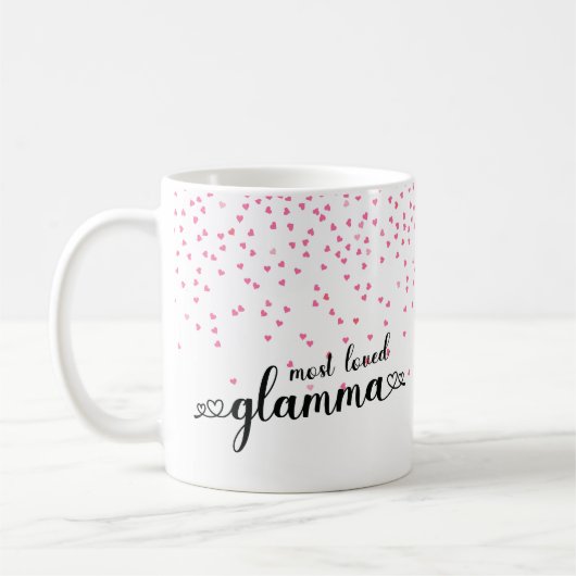 Mug Coeurs le glamour le plus aimé (Gauche)