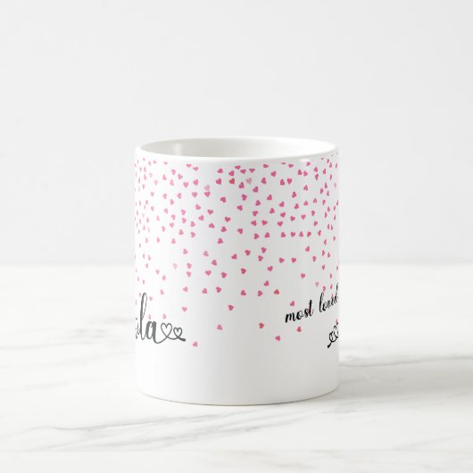 Mug Coeurs les plus aimés Lola (Centre)