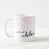 Mug Coeurs les plus aimés Lola (Gauche)