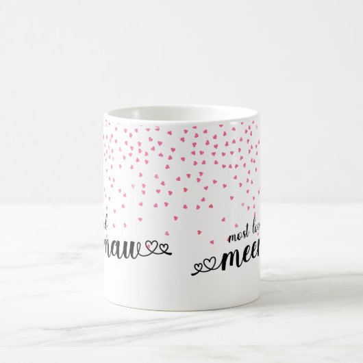 Mug Coeurs les plus aimés MeeMaw (Centre)