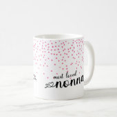 Mug Coeurs les plus aimés Nonna (Devant droit)