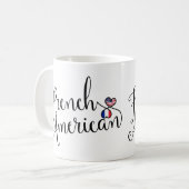 Mug Coeurs mêlés d'Amérique française (Devant gauche)