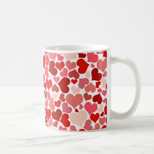 Mug Coeurs mignons (Droite)