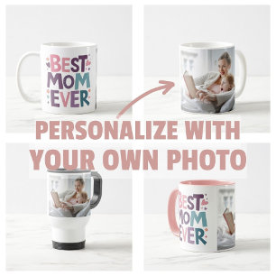 Mug Cœurs mignons et fleurs Meilleure Maman de tous le