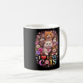 Mug Cœurs Parfaits Minuscules (Devant droit)