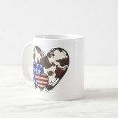 Mug Coeurs patriotiques (Devant gauche)