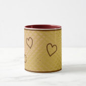 Mug Cœurs ~ personnalisables ! (Centre)