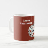 Mug Cœurs Piques Pompes Halloween Citrouille (Devant gauche)