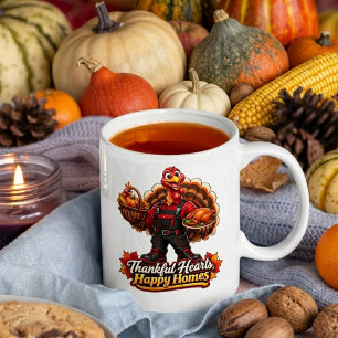 MUG CŒURS RECONNAISSANTS, FOYERS HEUREUX