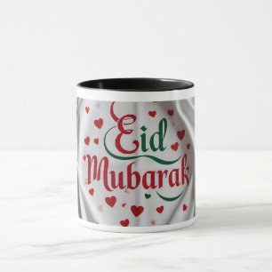 Mug Coeurs romantiques Aïd Moubarak