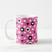 Mug Coeurs roses (Gauche)