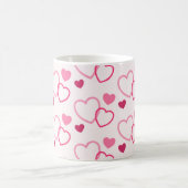 Mug Coeurs roses (Centre)